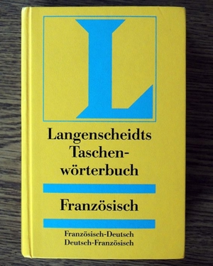 Taschenwörterbuch Französisch   Deutsch, Langenscheidts, Wörterbuch Bild 1