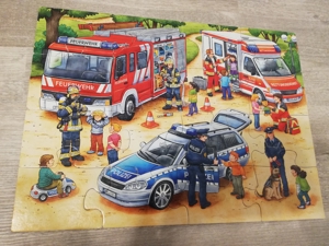 Puzzle "Blaulicht-Fahrzeuge" Bild 2