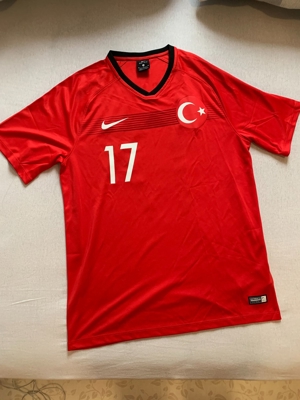 Matchworn Trikot Irfan Can Kahveci Türkei Türkiye Turkey Bild 5