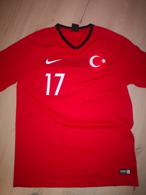 Matchworn Trikot Irfan Can Kahveci Türkei Türkiye Turkey Bild 8