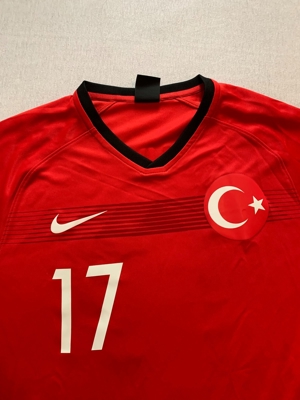 Matchworn Trikot Irfan Can Kahveci Türkei Türkiye Turkey Bild 6