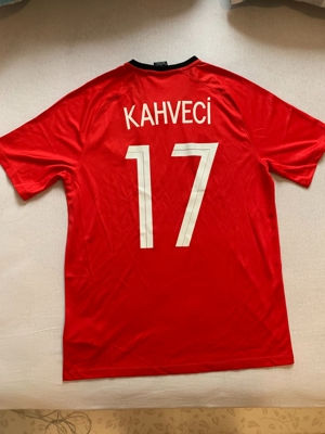 Matchworn Trikot Irfan Can Kahveci Türkei Türkiye Turkey Bild 1
