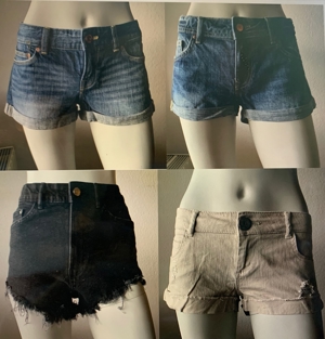 Shorts, Jeans-Shorts Gr. 36 - Vintage - neuwertig