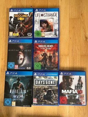 PlayStation 4, 1 TB, inkl. Zubehör und Spiele Bild 3