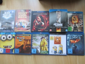 15x Blue Rays und DVDs - zum Teil NAGELNEU