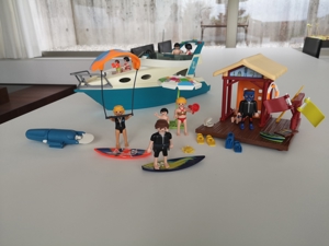 Playmobil Boot mit Motor und Surfschule Bild 3