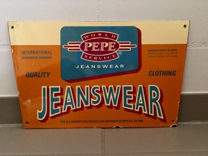 Emailschild "PEPE Jeanswear" Bild 1
