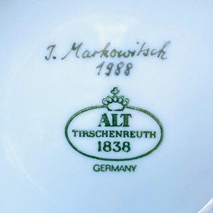 Henkelvase Tirschenreuth Porzellan Bild 2