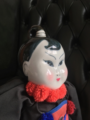 Chinesische Porzellankopf-Puppen Bild 2