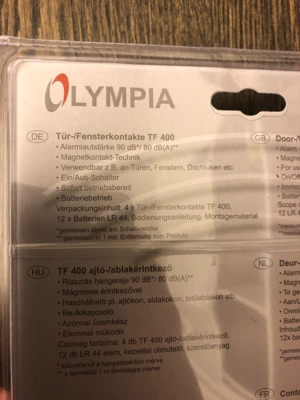 Olympia Tür-/Fensterkontakt-Set, Alarm OVP Bild 2