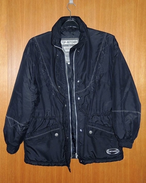 Damenjacke, Winterjacke, Gr. 44, schwarze Jacke