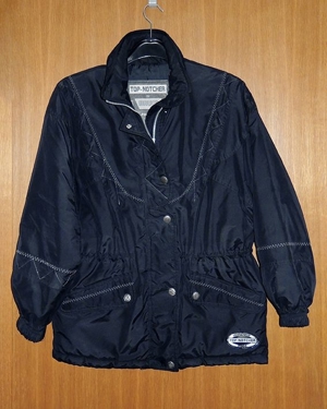 Damenjacke, Winterjacke, Gr. 44, schwarze Jacke Bild 2