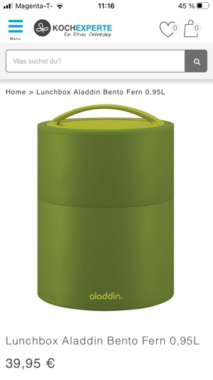 Aladdin Lunchbox 0,95 Liter Bild 4