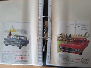 120 original USA Auto Reklame 1953 - 1965 Oldtimer Classic Car Cadillac Ford Chrysler Oldsmobile Ply Bild 13