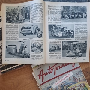 54 Auto Touring 1948 - 1955 Oldtimer Automobil Werbung Reklame Bild 10