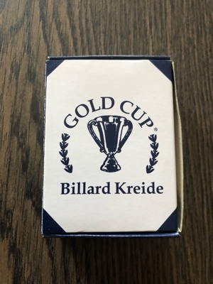 Gold Cup Billardkreide, 10 Stück Bild 2