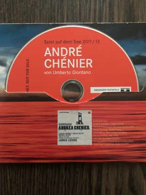 CD Andre Chenier, Bregenzer Festspiele Bild 2