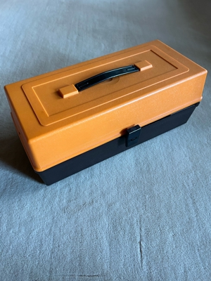 Vintage Kunststoff Box aus den 70ern Bild 2