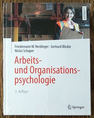 Arbeits- und Organisationspsychologie v. Friedemann W. Nerdinger (Management) Bild 1