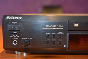 Sony MDS-JE530 MiniDisc-Deck schwarz Bild 7