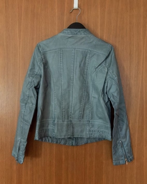 Damenjacke Gr. 38, Kunstlederjacke, Jacke, Kunst Lederjacke, Lederimitat Bild 2