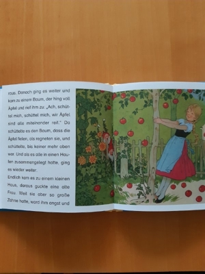Märchenbuch - Frau Holle - Buch für Erstleser Bild 3