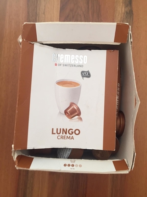 Kaffee Kapseln "LUNGO Crema" von CREMESSO, Restbestand 33 Stück Bild 4