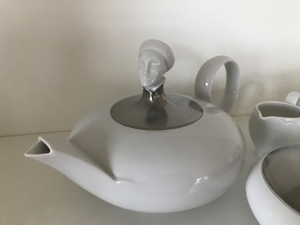 Tee-Set "Orient" von der Porzellanmanufaktur Augarten für 2 Personen, unbenutzt Bild 3