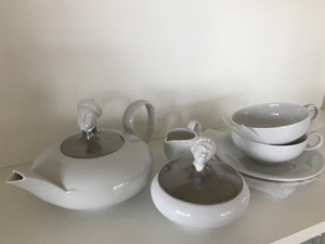 Tee-Set "Orient" von der Porzellanmanufaktur Augarten für 2 Personen, unbenutzt Bild 4