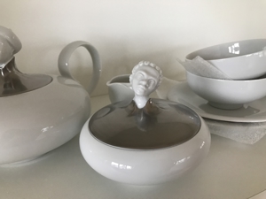 Tee-Set "Orient" von der Porzellanmanufaktur Augarten für 2 Personen, unbenutzt Bild 2