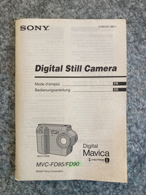 Sony Mavica FD90 plus Sony mvc-fd5 Bild 10