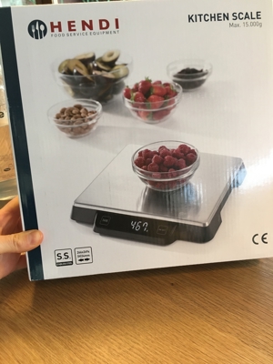 NEUE Küchenwage "HENDI KITCHEN SCALE"