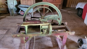 Strohschneidemaschine - Antike Rarität Bild 4