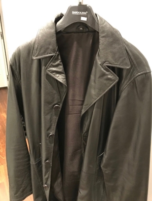 Echte Lederjacke Matrix NEU - Leather Jacket Black Bild 1