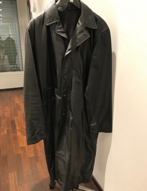 Echte Lederjacke Matrix NEU - Leather Jacket Black Bild 2