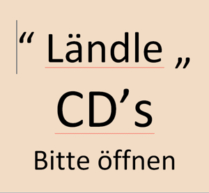 Versch. "Ländle" CDs,  EUR 10,-- Stk.Topzustand Bild 1