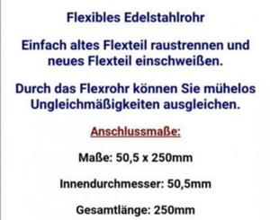 VW Flexrohr - Auspuffanlage Bild 3