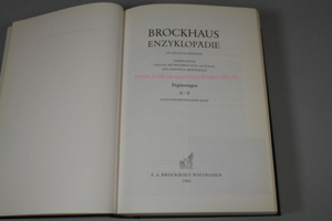 Enzyklopädie 17. Auflage, Brockhaus, 1-25, 1966-1981 Bild 2