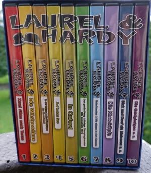 Laurel & Hardy (Dick & Doof) Box 1, 10 DVD s, KULT...!!! Bild 2