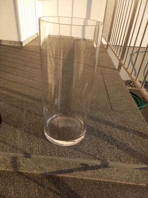 Glas behälter für Windlichter Bild 1