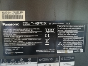 TV 65 Zoll Panasonic TH-65PF12EK