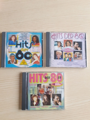 CD Hits der 80er 3 Stk. Bild 1