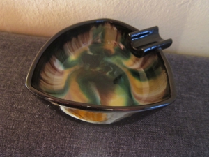 Alter Keramikaschenbecher aus den 50er Jahren - Vintage , 9cm x 10cm Bild 2