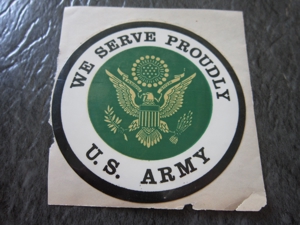 Military Sticker / Pickerl / Aufkleber - 9cm Durchmesser Bild 1