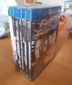 Fast & The Furious 6er Blue Ray Pack NEU Bild 1