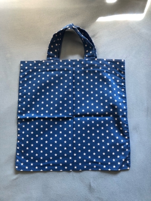 Stofftasche Sterne, Handarbeit