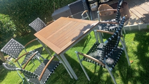 Gartentisch mit Stühlen Bild 4