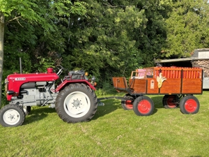 Kutschenfahrt mit Oldtimer-Traktor Kutsche mieten Bild 4
