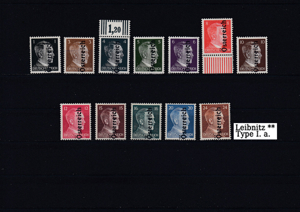 9 Briefmarkensätze Österreich Lokalausgaben Leibnitz ** 50 Euro pro Satz Bild 1