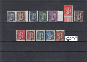 9 Briefmarkensätze Österreich Lokalausgaben Leibnitz ** 50 Euro pro Satz Bild 4